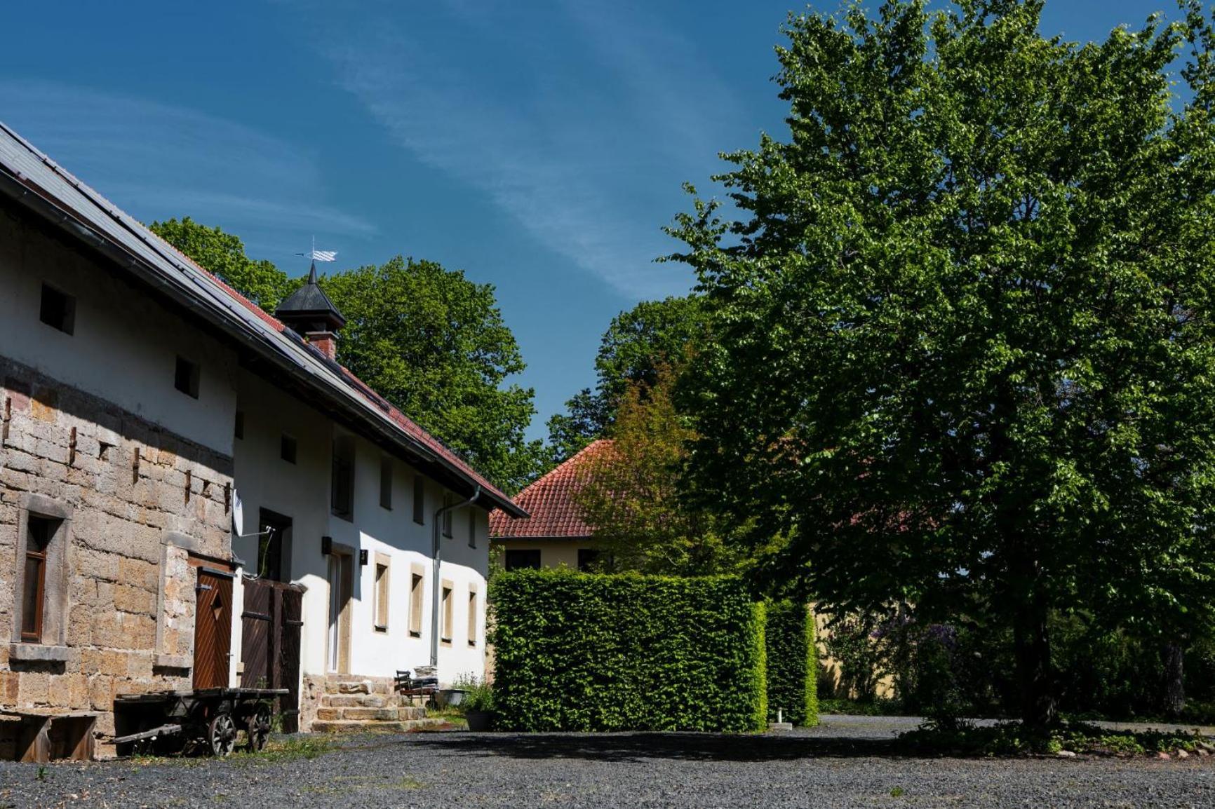 Ferienhaus Auf Gut Weimarschmieden Фладунген Экстерьер фото